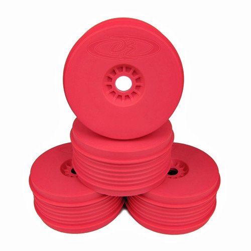 DE Racing PSB8P Pink Speedline Plus Buggy Wheels for 1/8 Buggy (4pcs)