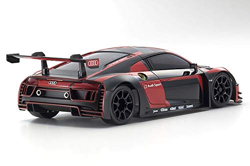 Kyosho 32323BKR-B MINI-Z Audi R8 LMS 2016 Black/Red MR-03 RWD RTR