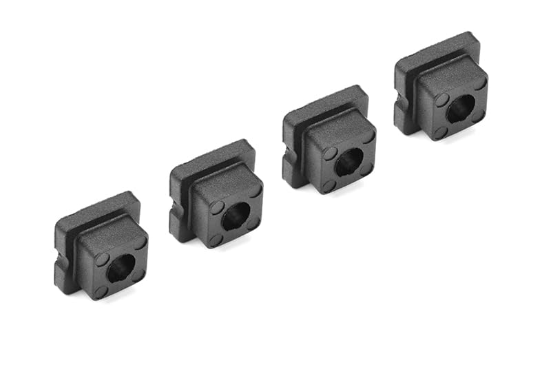Corally 00180-735 Bushings Set - For 5mm Shock Tower - Through hole - 0 Deg -