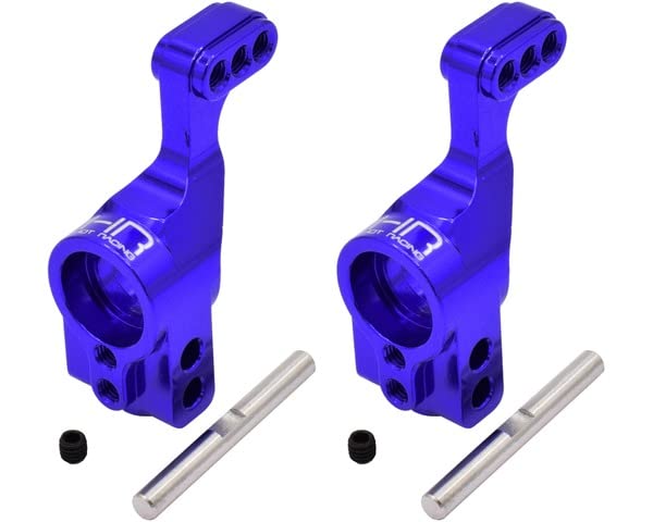 Hot Racing TE22N06 Blue Re. Pro Axle Carriers Sl Sta Rus.