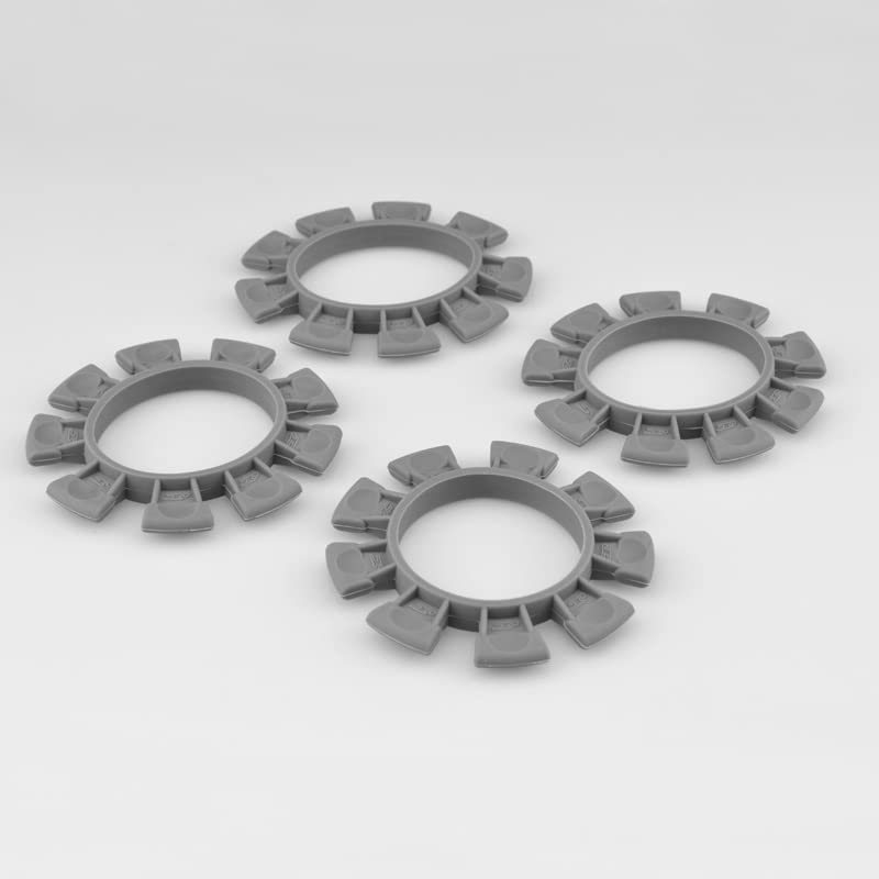 J Concepts 2212-8 Satellite Tire Gluing Rubber Bands - Gray