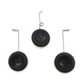 Rage R/C RGRA1327B Landing Gear Set; T-28 Micro (Snap in Style)