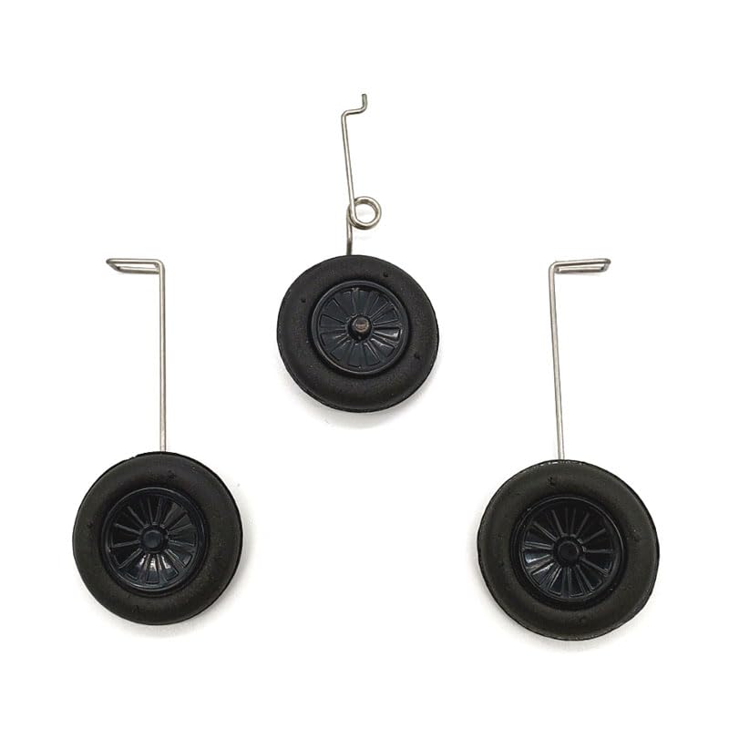 Rage R/C RGRA1327B Landing Gear Set; T-28 Micro (Snap in Style)