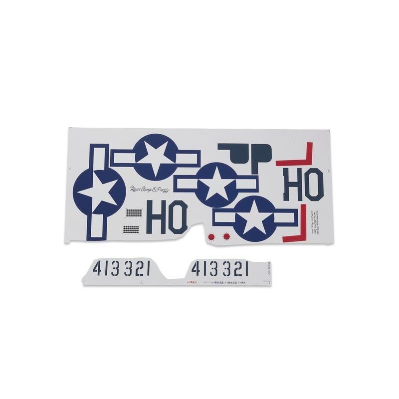 E-Flite EFL089507  Decal Sheet: P-51D 1.2m