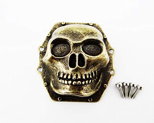 Hot Racing WRA12CT14 Metal Skull AR60 Antique Gold Diff Cover Axial Yeti Wr AX10