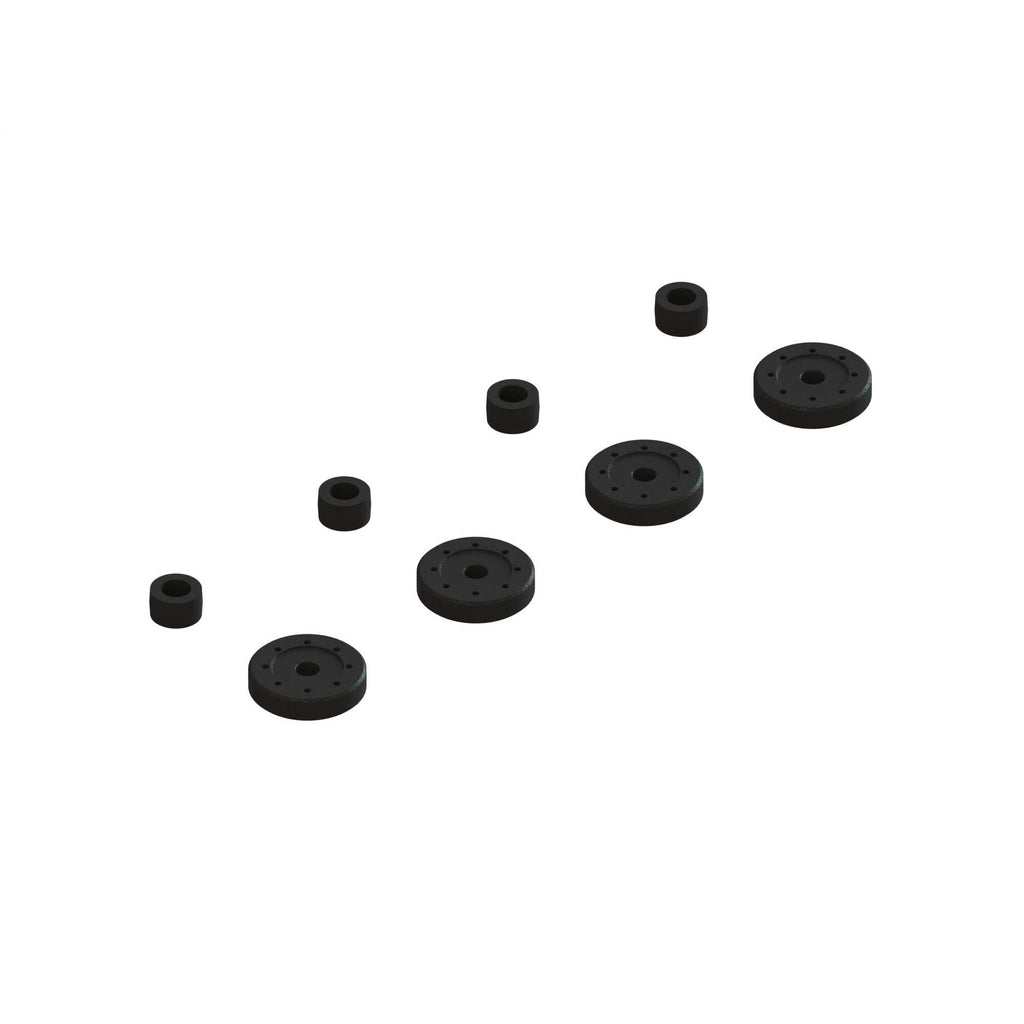 Arrma 330570 Shock Pistons & Cartridge Spacers (4 Shocks)