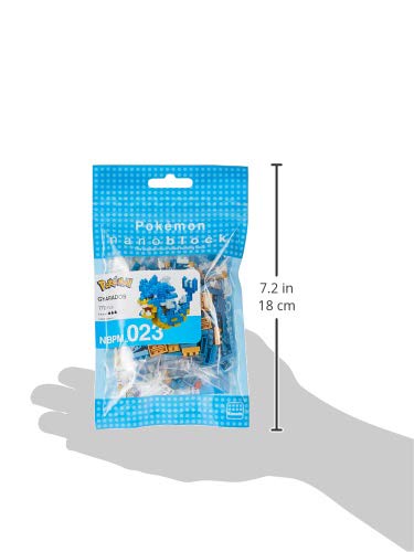 Nanoblock 20610 Gyarados "Pokemon" Nanoblock Pokemon Series (Box of 12)