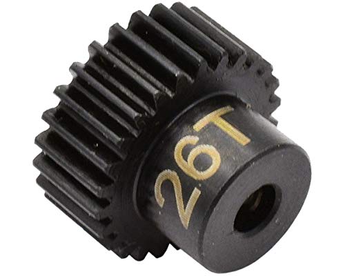 Hot Racing CSG1826 26t 48p Hardened Steel Pinion Gear 1/8 Bore