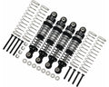 Hot Racing RACM51DP08 Threaded Aluminum Shocks Full Set Ascent 18