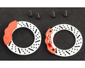 Hot Racing TTS3903 Brake Disc Orange Caliper (2) Tts