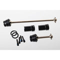 Traxxas 7250R Front & Rear Steel Center Driveshafts: 1/16 Summit VXL