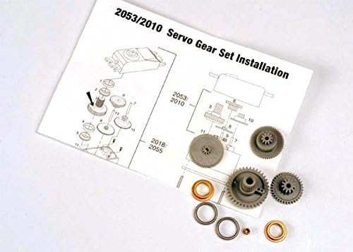 Traxxas 2053 Gear Set for High Torque Servos #2055 & 2056: Revo T-Maxx Rustler