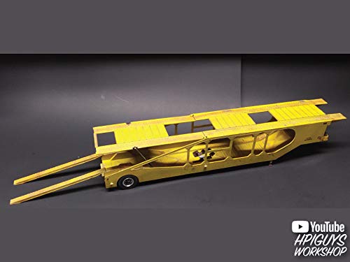 AMT 1193 1/25 5-Car Haulaway Trailer Model Kit