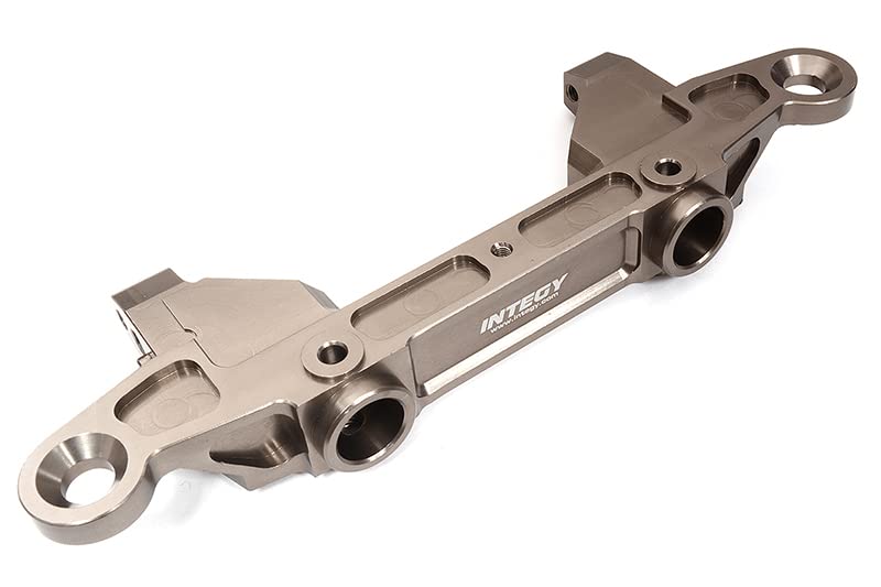 Integy C32415GREY Billet Machined Rear Bumper Mount: Axial 1/6 SCX6