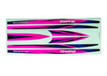 Traxxas 10698-PINK Hull Decal Set Disruptor Pink