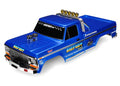 Traxxas 3661-BLUE Body Bigfoot No. 1 Replica Clipless Body