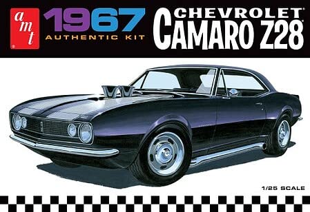 AMT 1309 1967 Chevy Camaro Z28 1/25 Model Kit