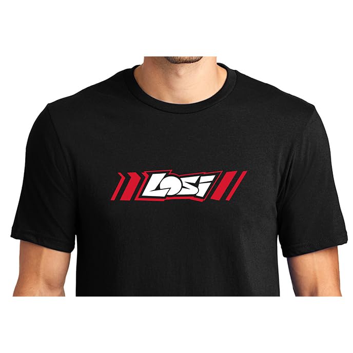 Losi LOSP040M Losi Reverb Black T-Shirt - Medium