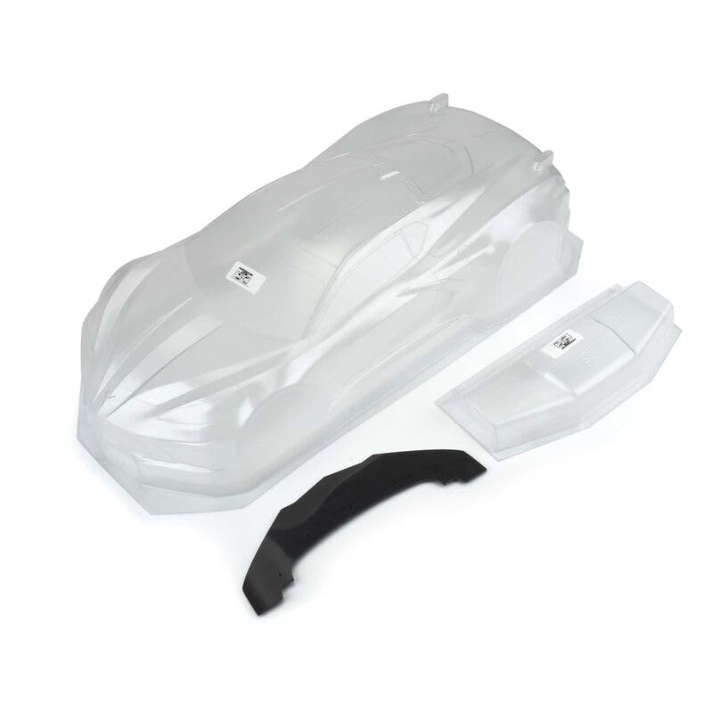Pro-Form 157700 1/7 Chevrolet Corvette C8 Clear Body: ARRMA Felony & Infraction