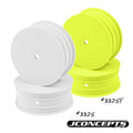 J Concepts 3325W Mono - TLR 22 Front Wheel (White) - 4pc