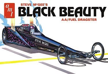 AMT 1214 1/25 Steve McGee Black Beauty Wedge Dragster Model Kit