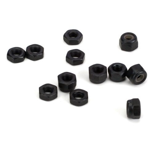 Losi LOSB3990 Standard & Lock Nuts (12) 3MM