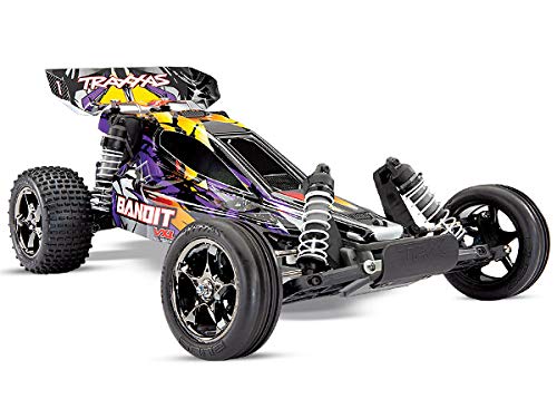 Traxxas 24076-4-PRPL Bandit VXL: 1/10 Scale Off-Road Buggy, VXL-3S Brushless