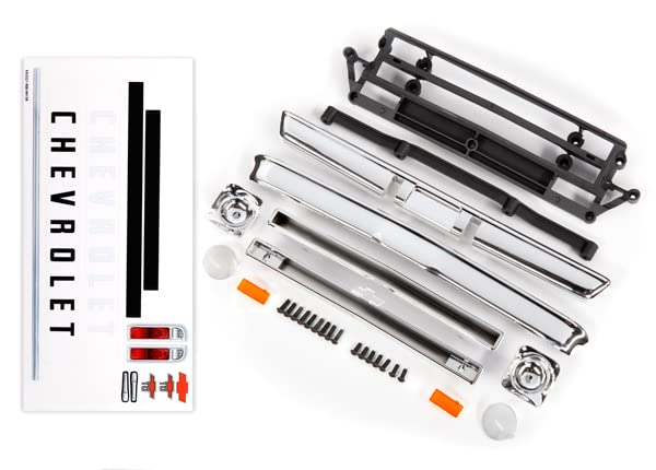 Traxxas 9415R Body Accessories, Chevrolet C10, Chrome