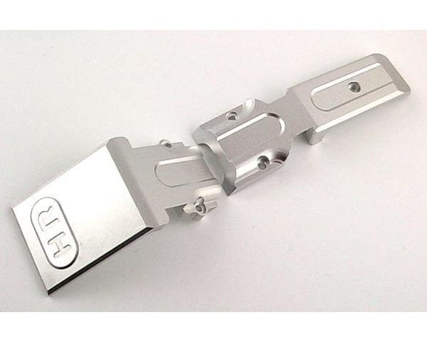 Hot Racing RVO331F08 Silver Aluminum Front Skid Plate