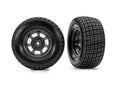 Traxxas 10473 Tires & Wheels Dirt Oval Hoosier 2WD Front (2) – Slash Modified