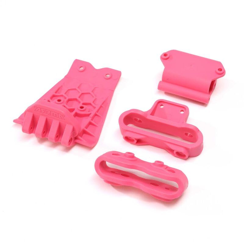 Arrma ARA320783 Lower Skid And Bumper Mount Set - Pink