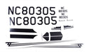 Rage R/C A1198 Decal Set; Beechcraft