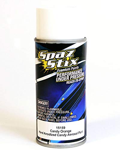 Spaz Stix SZX15159 Candy Orange Aerosol Paint 3.5oz