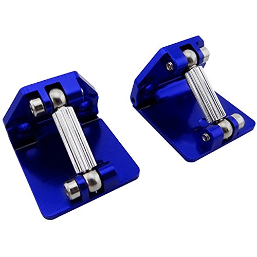 Hot Racing DCB311AR06 Aluminum Adjustable Trim Tabs (2) Blue: Traxxas DCB M41