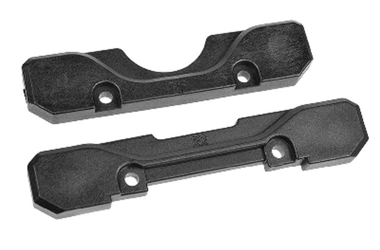 Corally 00180-979 Suspension Arm Mount Covers, Rear, Composite, 1 Set, Spark