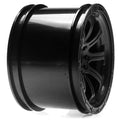 Losi LOSB7043 Front Black-Chrome Wheels HIGH-roller