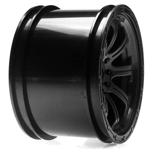 Losi LOSB7043 Front Black-Chrome Wheels HIGH-roller