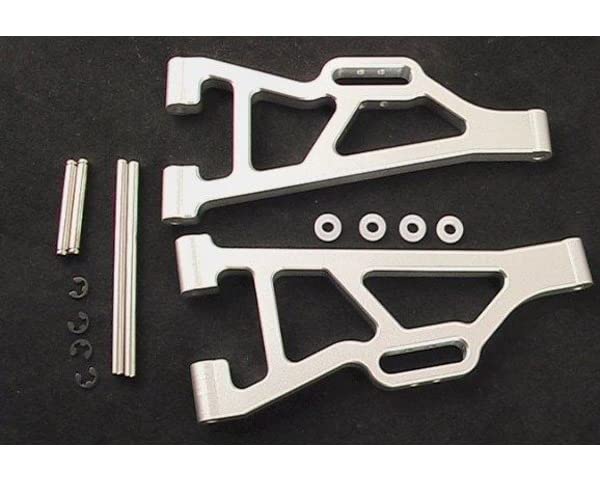 Hot Racing LST5508 Silver Aluminum Lower Arms