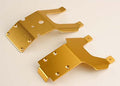 Traxxas 1823 Skidplates, T6 Aluminum (Front & Rear)