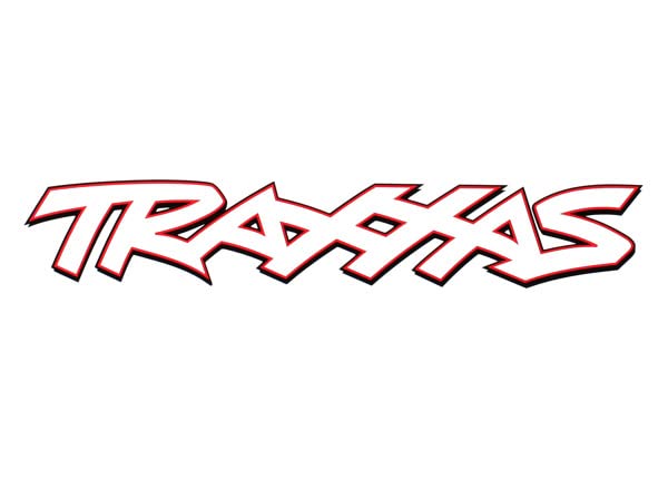 Traxxas 61662 10" White Vinyl Sticker