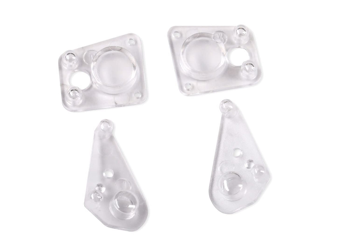 Traxxas 9719 LED Lenses, Headlight (2), Tail Light (2): Fits #9712 Body