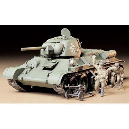 Tamiya 35149 1/35 T-34/76 ChTZ Soviet Tank 1943 WWII Russian Armor Model Kit