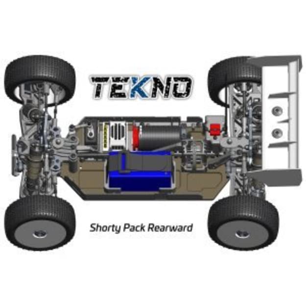 Tekno RC LLC 9514 Battery Strap (1x center, for standard 2s or shorty 4s packs, all 2.0)