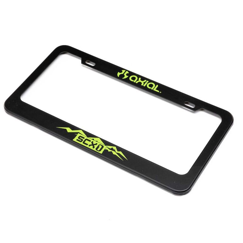Axial AXI-2321 Axial Green SCX1 License Plate Frame