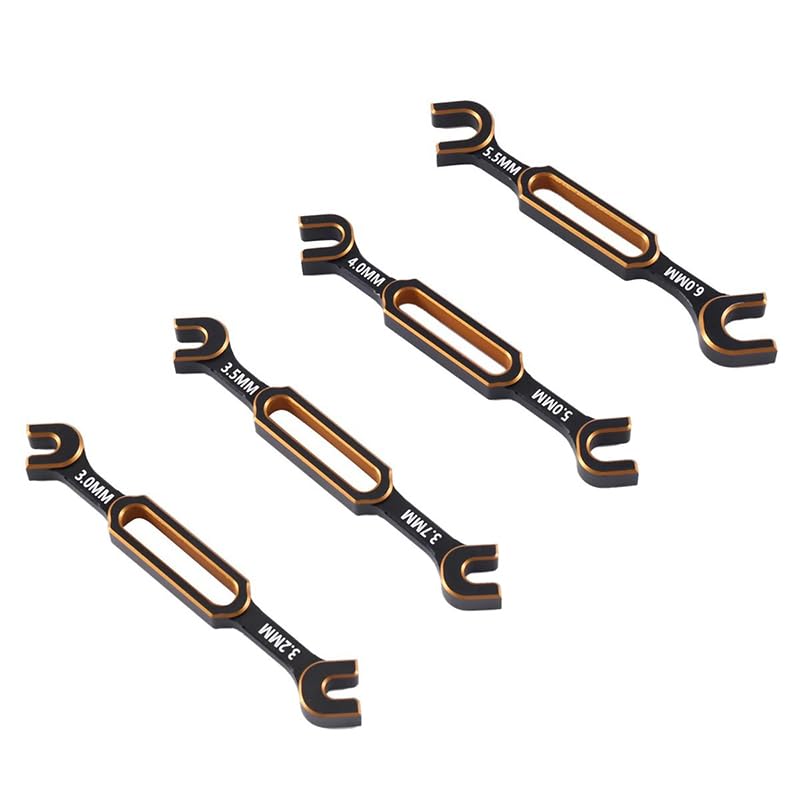 Integy C33078 Complete Turnbuckle Wrench Set (8 Sizes) 3, 3.2, 3.5, 3.7, 4, 5, 5.5 & 6mm