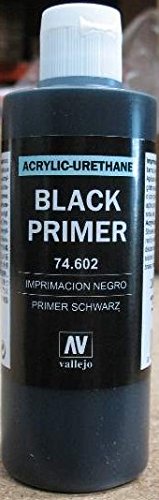Vallejo 74.602 200ml Bottle Black Surface Primer