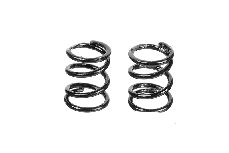 Corally 00100-106 Front Springs - Black 0.5mm - Medium - 2 pcs