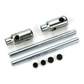 Du-Bro 615 E/Z Adj Axle 2x5/32  (2)