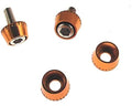 Hot Racing CW38404 Gold Aluminum M3 Conical Washers (4)