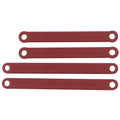 RPM 81269 Heavy Duty Camber Links, Red: RU & ST 2WD